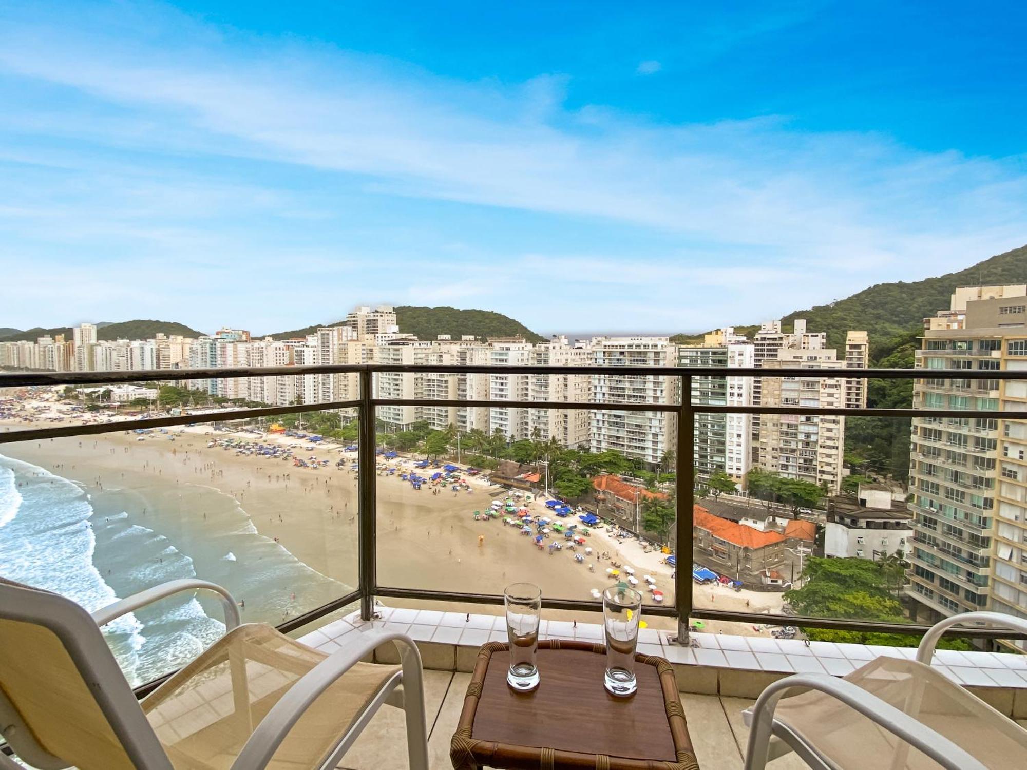 Vista Incrivel Beira-Mar Espacoso 4 Qts Ac Γκουαρούχα Εξωτερικό φωτογραφία